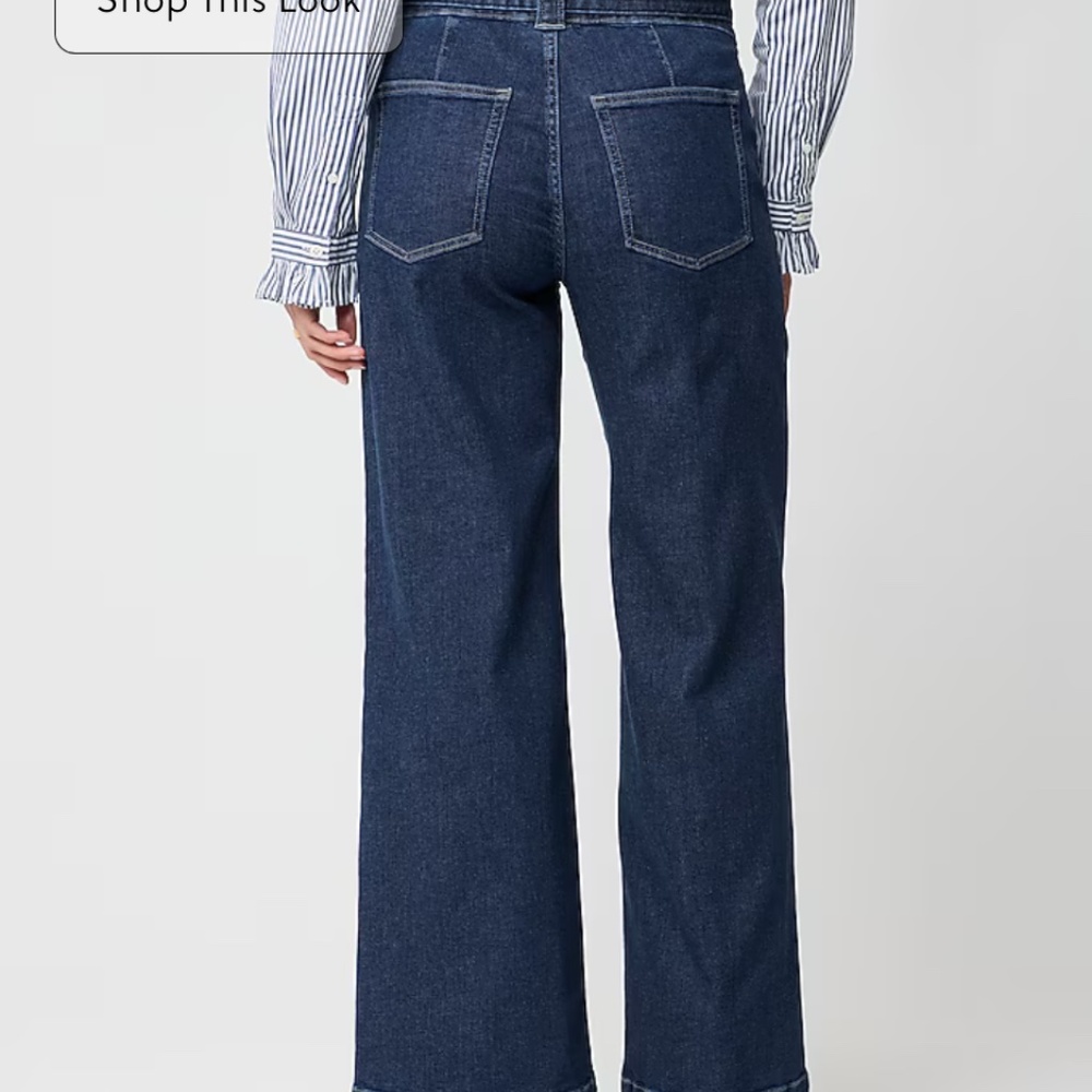 J Crew Factory High Rise Trouser Jean - Picture 3 of 8
